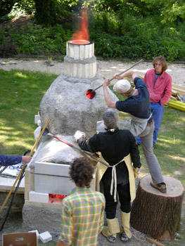 Glasschmelzofen - Biennale,Venedig 2011